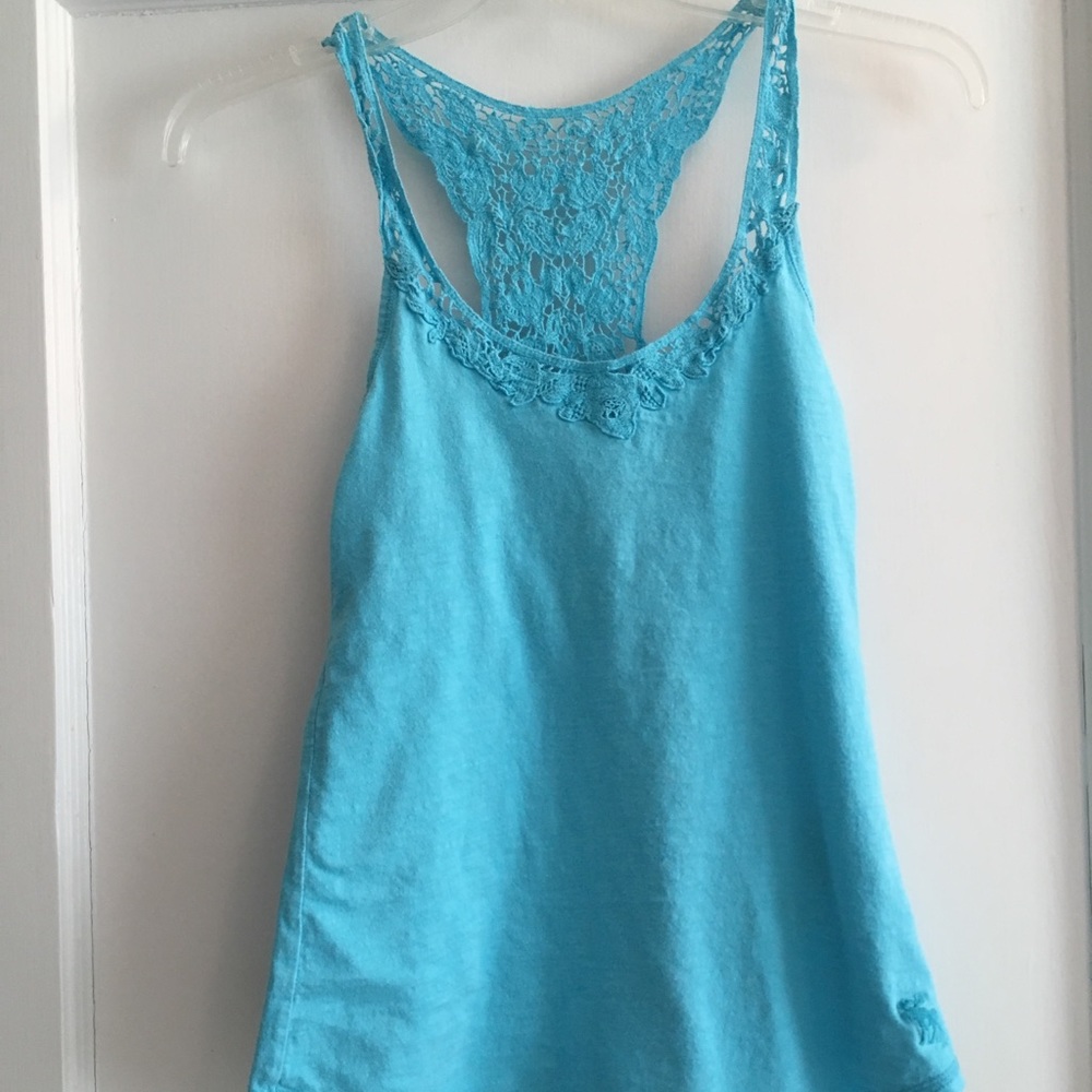 Abercrombie & Fitch lace racer back tank